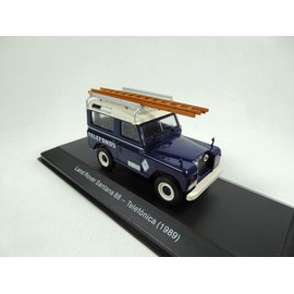OPO 10 - 4x4 advertising vehicle 1/43 compatible with Land Rover Santana 88 TELEFONICA 1989 (ES06)