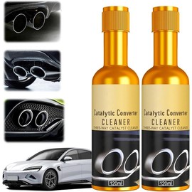 Catalytic converter cleaner, carbon deposit removal cleanertreatment agent,decarbonization cleaning agent exhaust gasdecarbonization cleaning agent:_3 Pcs [Best results with 3 bottles in a row]