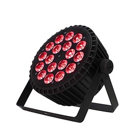 SHEHDS Stage Lights,18x12W LED Par RGBW 4in1 DMX Uplights LED Stage Lighting DJ Par Can Lights with Sound Activated for Disco, Club, Parties, Lives, Wedding