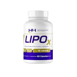 Hctor Huitzil Signature Series LIPOx  Suplemento en Cpsulas a base de Mezcla Herbal y Aminocidos  Cetonas de Frambuesa, T Verde, Paprika, Pimienta... 