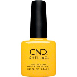 CND Shellac Catching Light - No. 472 Yellow - Original CND - UV Varnish - Nail Design - Gleam & Glow Collection