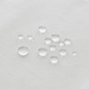 YISURE Cotton Fabric Shower Curtains, Extra Long 72x84 Inch All