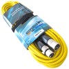 keepdrum MC-001XX YW Microphone Cable XLR 6 m Yellow +