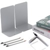 MSDADA Metal Bookends, CD Book Stand for Children, Decorative Bookend