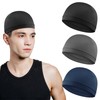 Pack of 3 Cycling Cap, Quick-Drying Cycling Cap, Breathable Summer