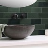 SUNWINGS 100-Sheet Subway Peel and Stick Backsplash Tile, 6" x