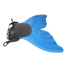 Sweam - Adjustable Monofin for Children from 8 to 12 Years - Size 28/32 Blue