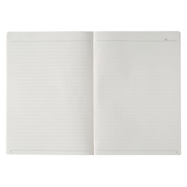 Nolty NTBNT1107 Nolty Notebook, A5, Asymmetric, 0.24 inch (6.0 mm) Ruled, Dot Square, Navy