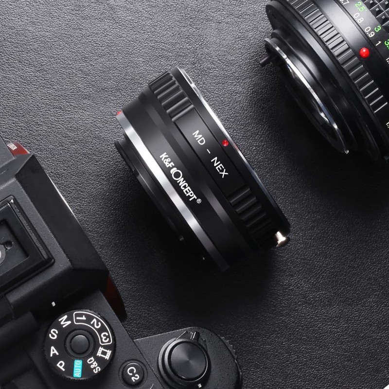 K&F Concept MD to Sony E Lens Mount Adapter, Copper