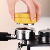 Height Adjustable Stainless Steel Coffee Power Tamper Distributor Leveler Tools