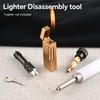 JINMUNIC Complete Lighter Repair Tool Set for Dunhill Rollagas –