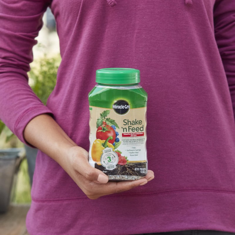 Miracle-Gro Shake 'N Feed Tomato, Fruit and Vegetable Plant Food,