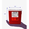 Oakridge Products 2.2 Quart Size Needle Disposal Container | Personal