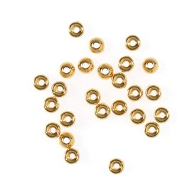 Tiemco brass beads Gold M