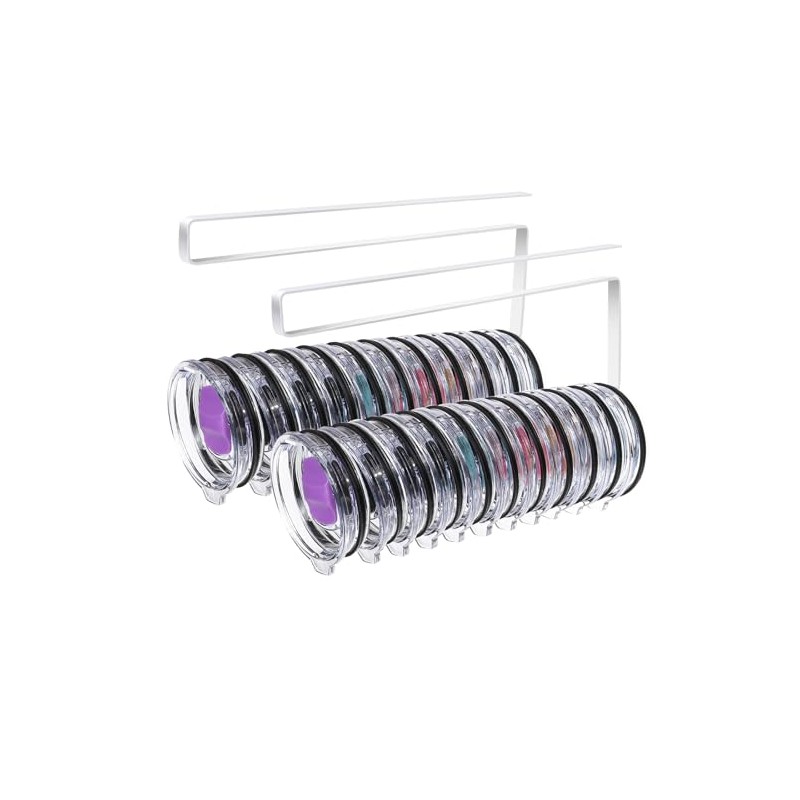 Cup Lid Organiser Pack of 2 Cup Lid Holder Under