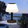 shumi Solar Table Lamp Outdoor Indoor - 3 Lighting Modes,