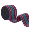 BENECREAT Woven Rubber Elastic Band Width Approx. 2.9 inches (50
