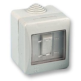 1 Gang Normally Open Waterproof Switch, Switches/Socket Outlets Outdoor/Weatherproof Electrical, Qty X 1