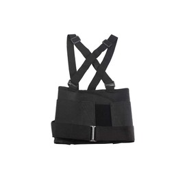 SANTUL, Faja Ajustable con Banda Elástica, Color Negro, Varillas para Soporte Sacro Lumbar, Costuras Reforzadas, Talla Grande, Modelo 8873