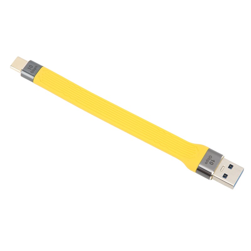 USB Male to Type C Male Cable 10Gbps 5A 13.8cm