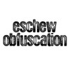 CafePress Eschew Obfuscation Oval Sticker Oval Car Bumper Sticker