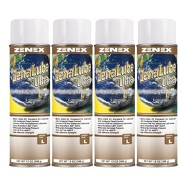 Zenex ZenaLube Ultra Clear Penetrating Gel Lubricant with PTFE net 13 oz. 4 Cans.