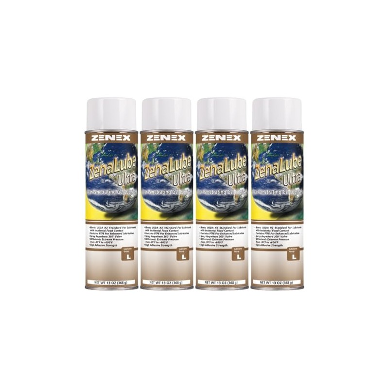 Zenex ZenaLube Ultra Clear Penetrating Gel Lubricant with PTFE net