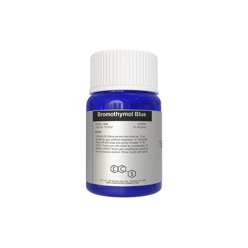 Bromothymol Blue Indicator (Solid/Powder) 50 Grams
