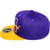 4350 DISTRICT Men's Adjustable Cotton Snapback Cap 10 (N21LEG11 PURGLD)