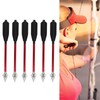 6Pcs Crossbow Arrows Double Screw Fixing Aluminum Alloy Shooting Bow