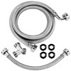 6FT Premium Steam Dryer Hose Installation Kit by Beaquicy -