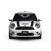 The Pixel Hut gs00067 Black with Blue Border Hood Stripes