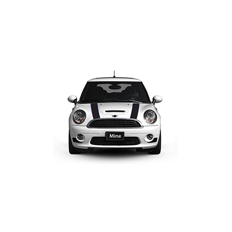 The Pixel Hut gs00067 Black with Blue Border Hood Stripes