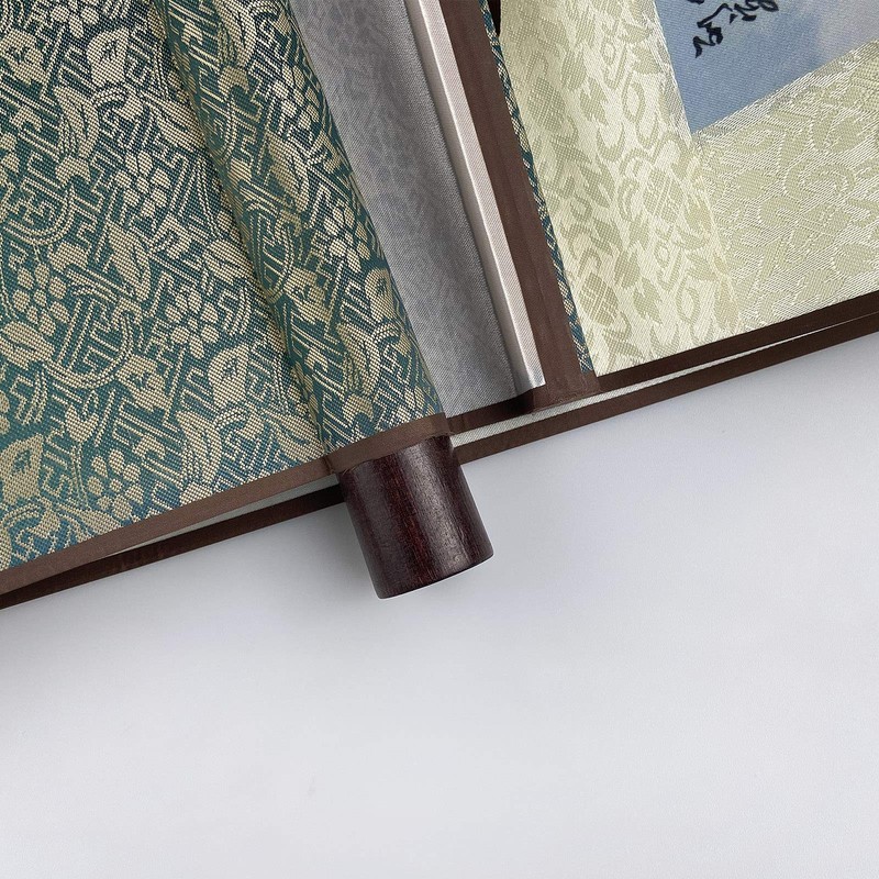 Valart Rollbild aus Seide Asiatisch Wand Dekoration Wasserfall Fluss Landschaft