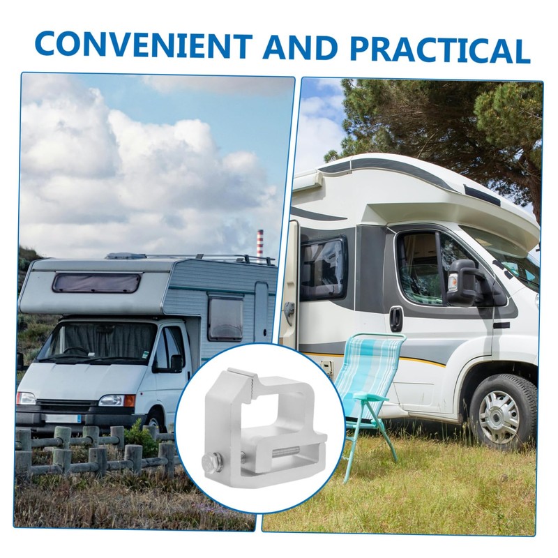 ABOOFAN 2pcs Heavy Duty Mounting Clamps for Truck Caps Camper