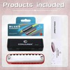 CONJURER Blues Harmonica for Kids Adult Beginners 10 Hole Diatonic