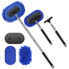 Kwak's 3-in-1 Window Cleaning Mop 180 Degree Rotatable 3 Length
