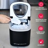 FRIGIDAIRE EFIC128AMZBLK Compact Countertop Ice Maker, 26 lb per Day,