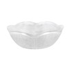 Set of 4 Plastic Scalloped-Edged Bowls, 5 x 2.75 Inches