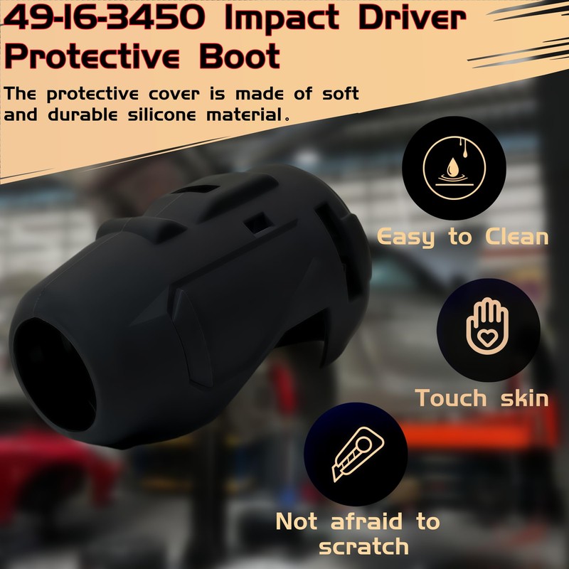 49-16-3450 Protective Boot Fit for M12 fuel 1/4" hex impact