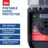 Progressive Industries SSP-30XL Portable RV Smart Surge Protector, Black, 30