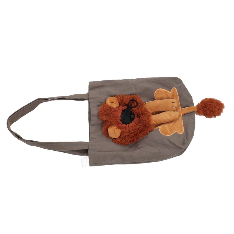 Pet Canvas Shoulder Bag Breathable Portable Pet Outing Shoulder Bag