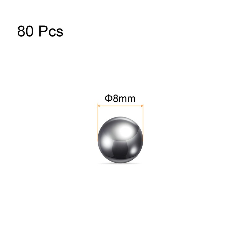 QUARKZMAN Precision Balls 8 mm Diameter 316L Stainless Steel for