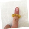 Healvian 9pcs Lightweight Acupressure Massage Ring Massager for Finger Fatigue