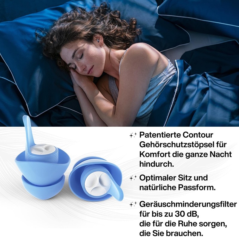 EarPeace Sleep Ear Plugs for Sleeping - Ultra Comfortable Ear