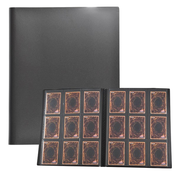 6KJFEIWG Card Case Trading Card File (Holds 360 Cards), Card