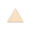 Unfinished Wood Triangle Shape Craft up to 46" DIY 5"