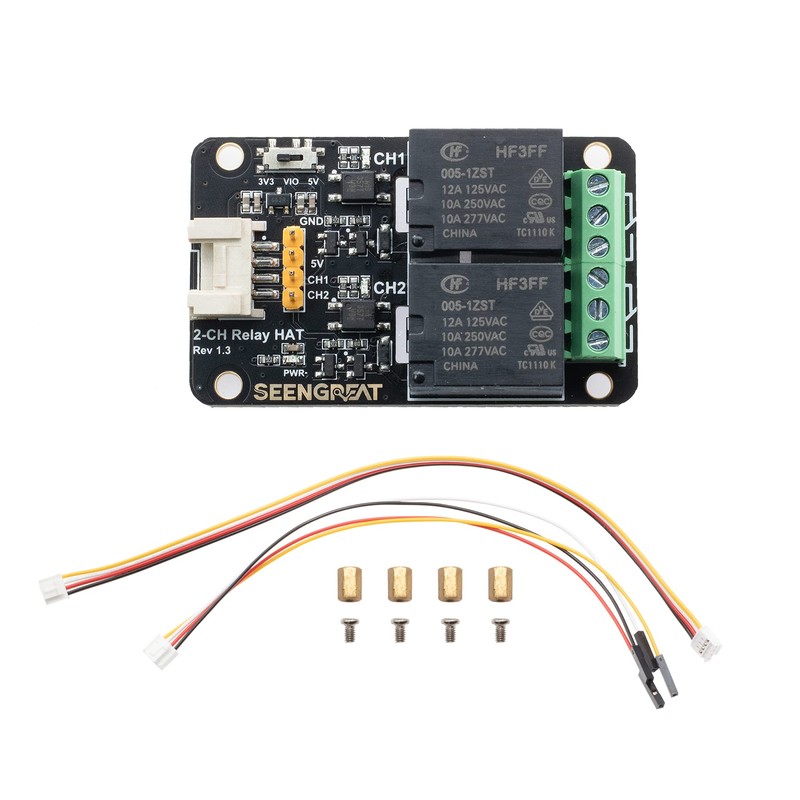 SEENGREAT 2 Channel Relay Module 2 CH Relay Expansion Board