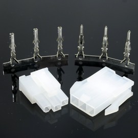 3 Circuit Connector - Complete Molex Wire Conn. with Pins - Molex Mini-Fit Jr ™