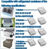 2-Pack Cooler Basket for RTIC 32 QT Ultra-Light Coolers, Stainless